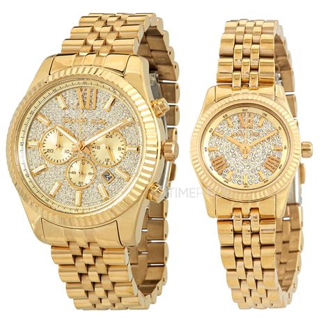 mk couple watches|his and hers mk watches.